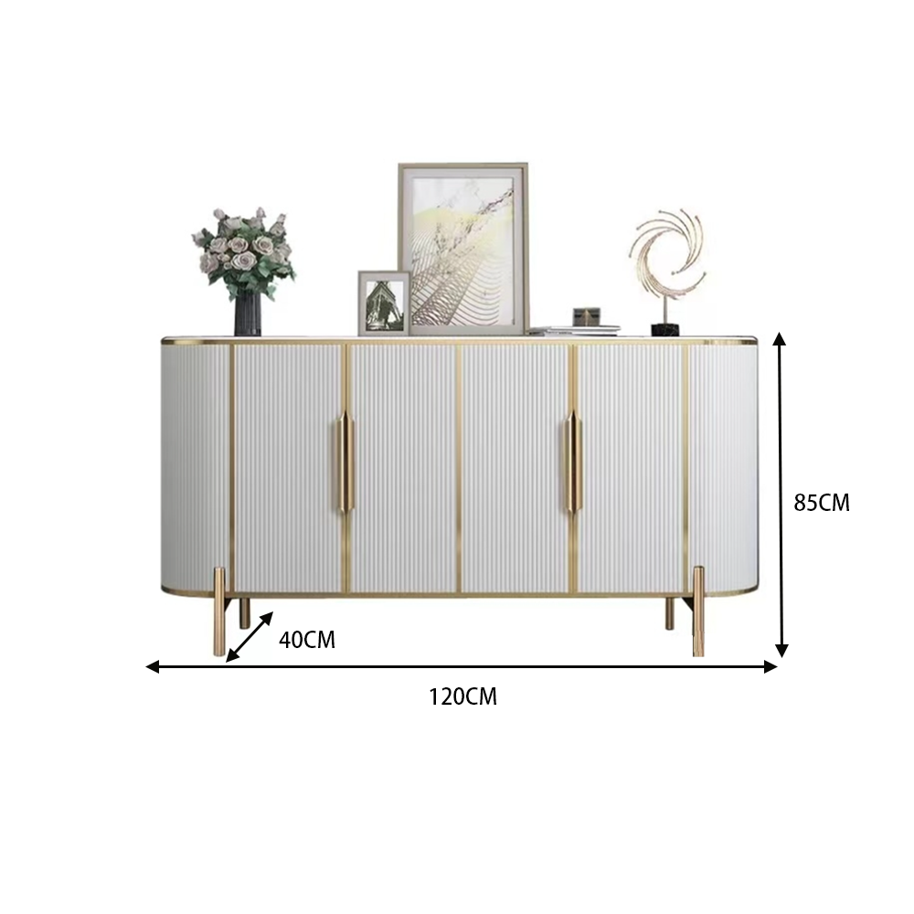 LUXORA SC1001 120/150CM Modern Simple Rock Slab Countertop Dining Sideboard