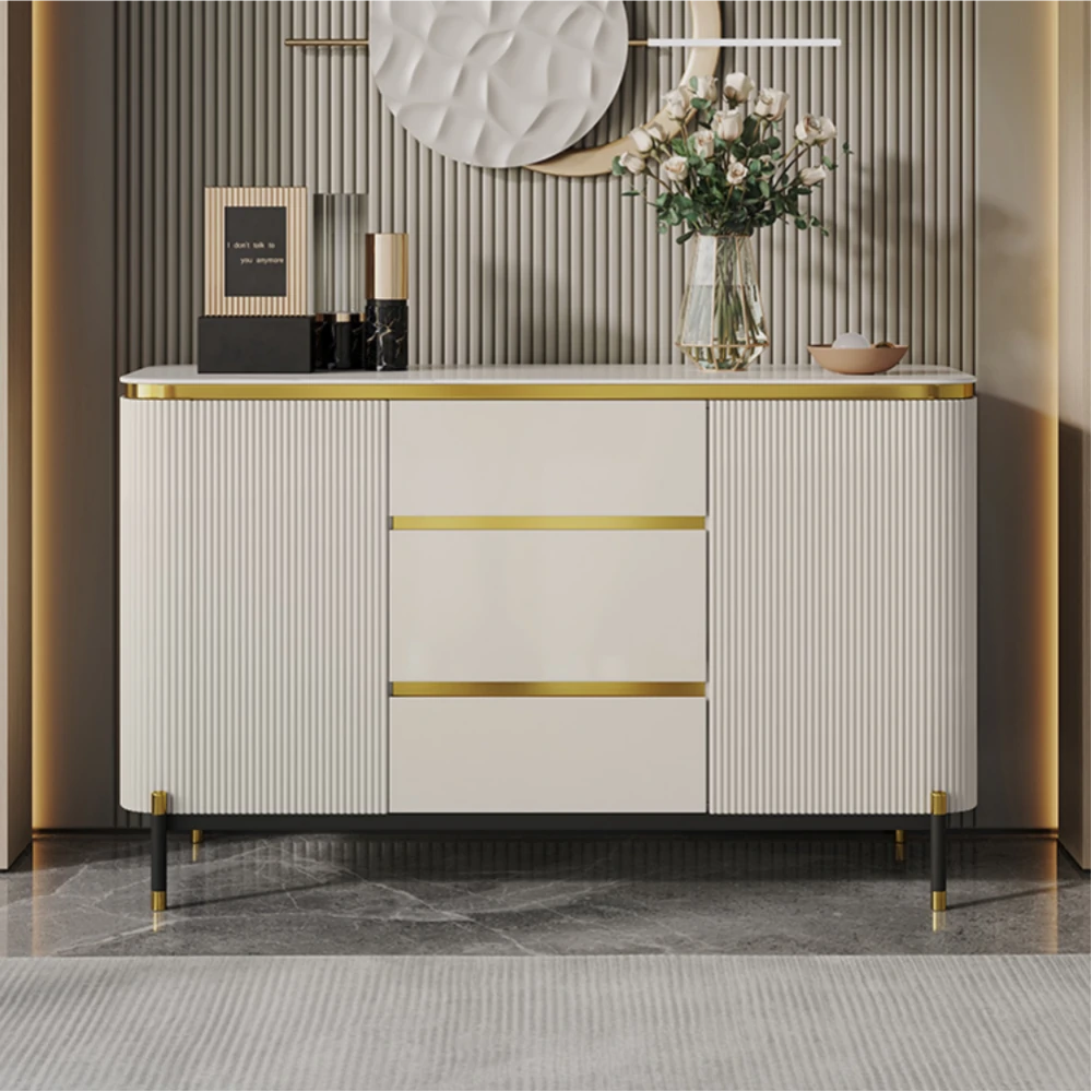 LUXORA SC1004 120/150CM Modern Simple Rock Slab Countertop Dining Sideboard