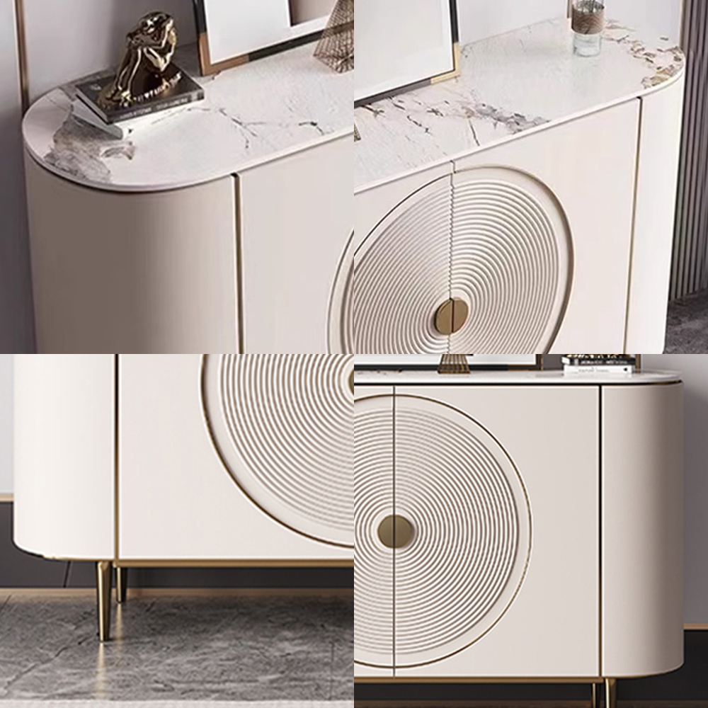 LUXORA SC1005 120/150CM Modern Simple Rock Slab Countertop Dining Sideboard