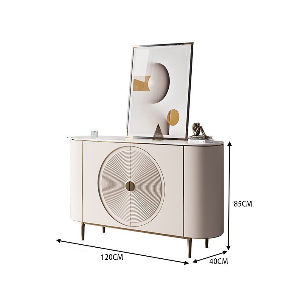 LUXORA SC1005 120/150CM Modern Simple Rock Slab Countertop Dining Sideboard