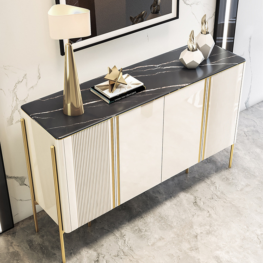 LUXORA SC1006 120/150CM Modern Simple Rock Slab Countertop Dining Sideboard