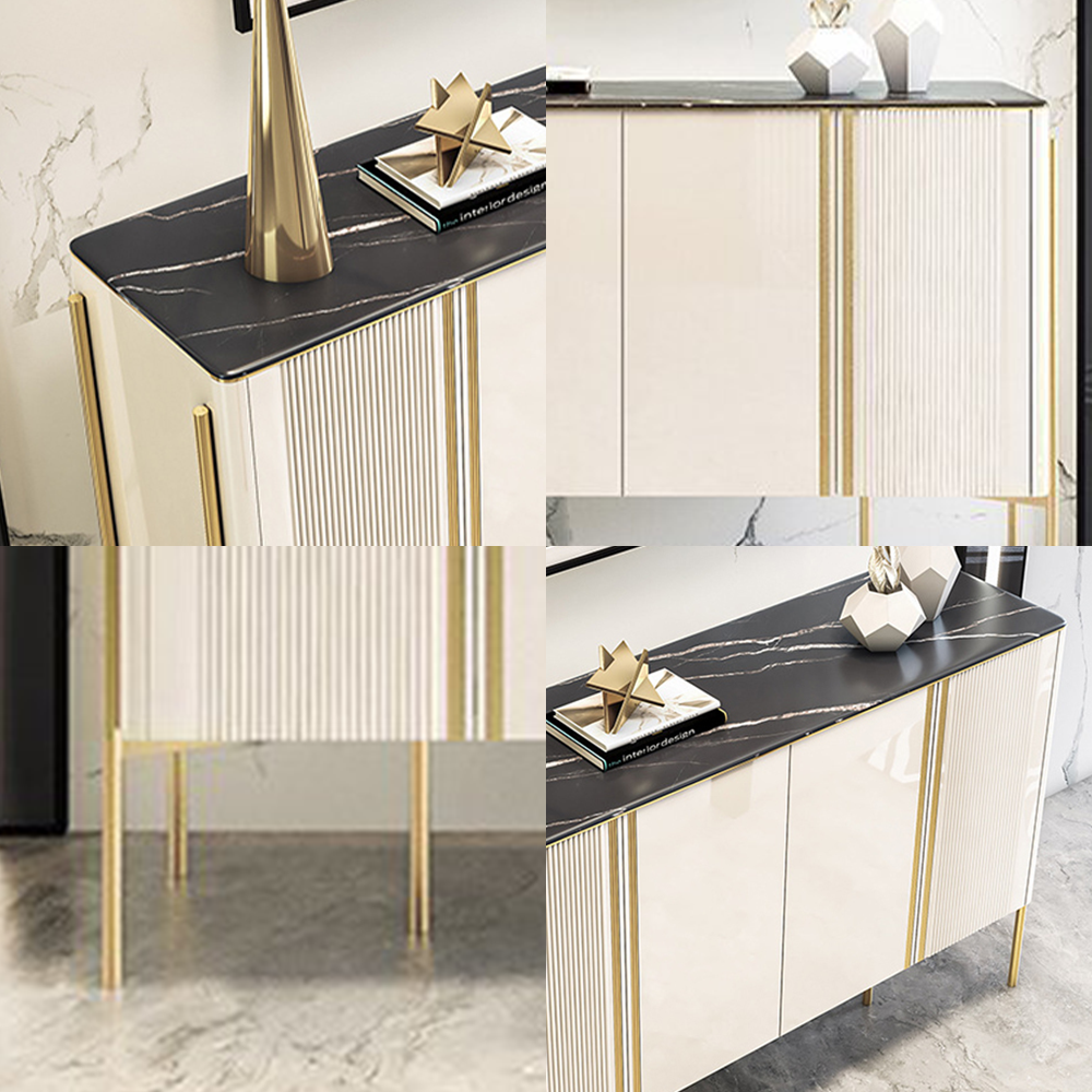 LUXORA SC1006 120/150CM Modern Simple Rock Slab Countertop Dining Sideboard