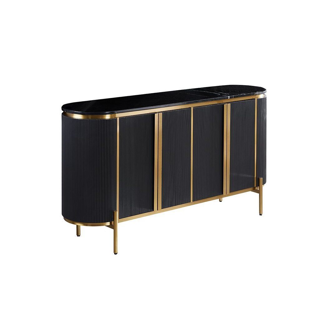 LUXORA SC1007 120/150CM Modern Simple Rock Slab Countertop Dining Sideboard