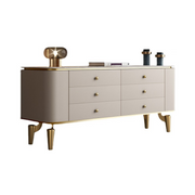 LUXORA SC1014 140/160CM Modern Simple Rock Slab Countertop Dining Sideboard