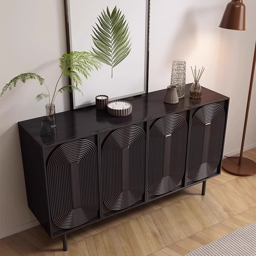 LUXORA SC1017 140/160CM Modern Simple Solid Wood Countertop Sideboard