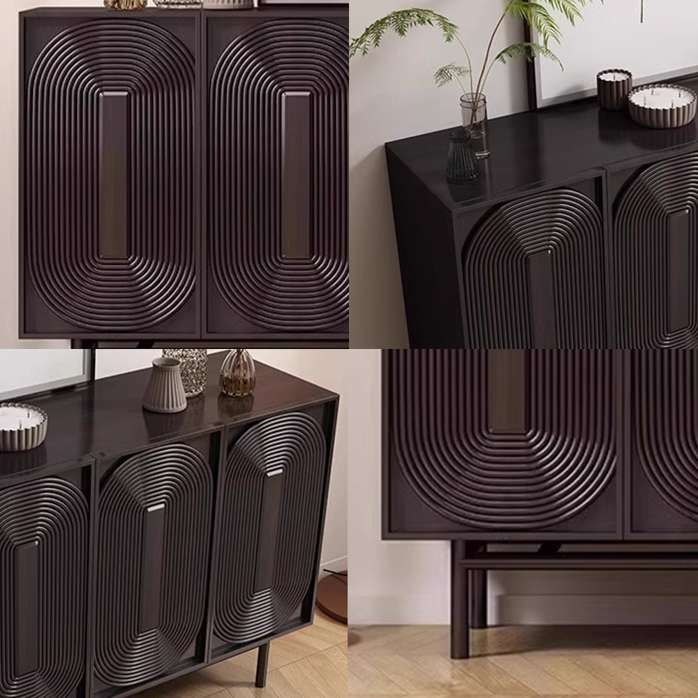 LUXORA SC1017 140/160CM Modern Simple Solid Wood Countertop Sideboard