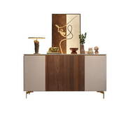 LUXORA SC1018 120/150CM Light Luxury Style Solid Wood Dining Sideboard