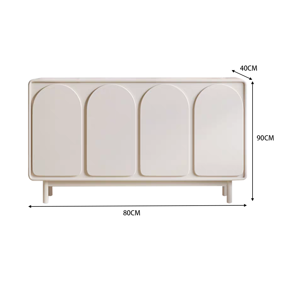 LUXORA SC1019 80/120/150CM Modern Simple Rock Slab Countertop Dining Sideboard