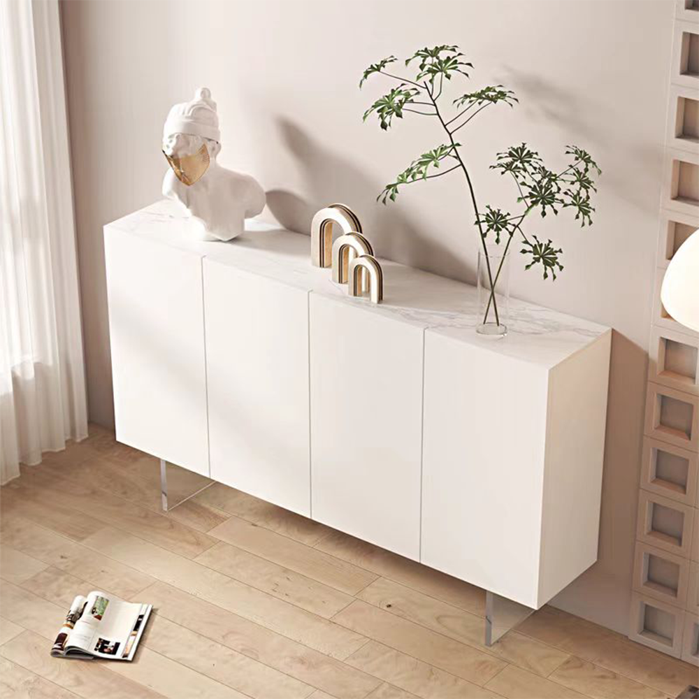 LUXORA SC1024 120/150CM Modern Minimalist Rock Slab Countertop Dining Sideboard