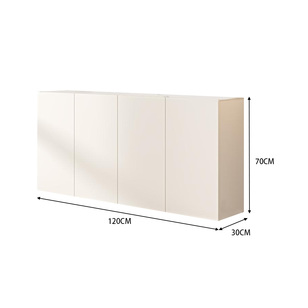 LUXORA SC1024 120/150CM Modern Minimalist Rock Slab Countertop Dining Sideboard