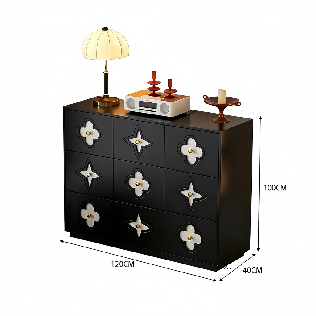 LUXORA SC1026 120CM French Natural Shell Decoration Sideboard