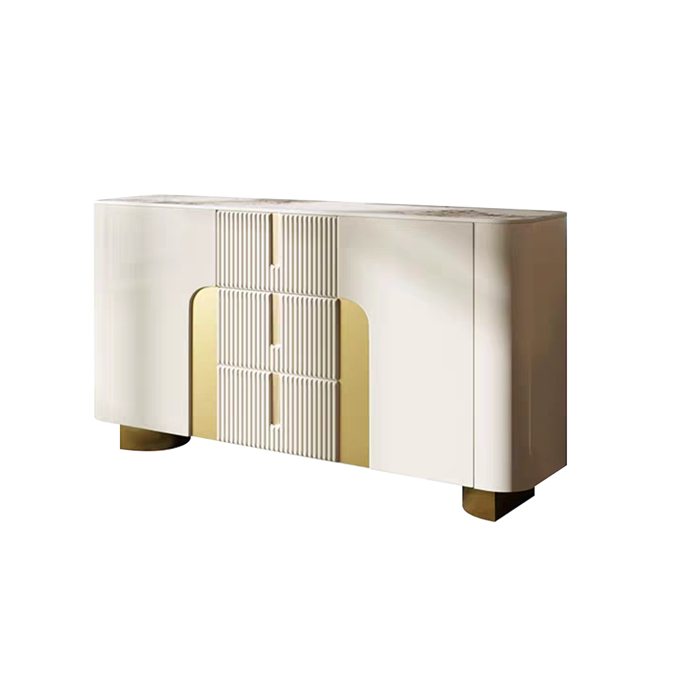 LUXORA SC1027 150CM Modern Minimalist Rock Slab Countertop Dining Sideboard