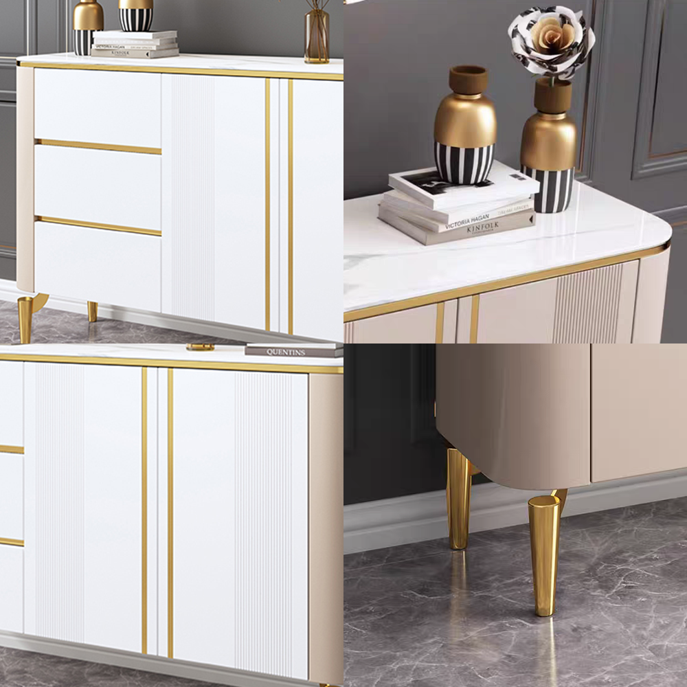 LUXORA SC1028 150CM Light Luxury Slate Countertop Sideboard