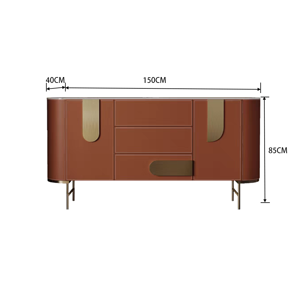 LUXORA SC1029 150CM Light Luxury Slate Countertop Sideboard