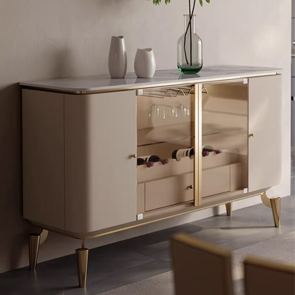 LUXORA SC1031 150CM Modern Simple Rock Slab Countertop Dining Sideboard