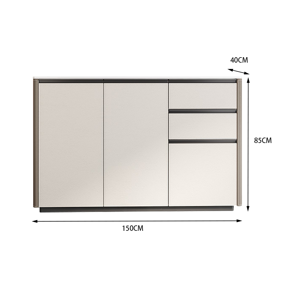 LUXORA SC1032 150CM Light Luxury Slate Countertop Sideboard