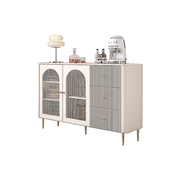 LUXORA SC1037 150CM Modern Simple Cream Style Dining Sideboard
