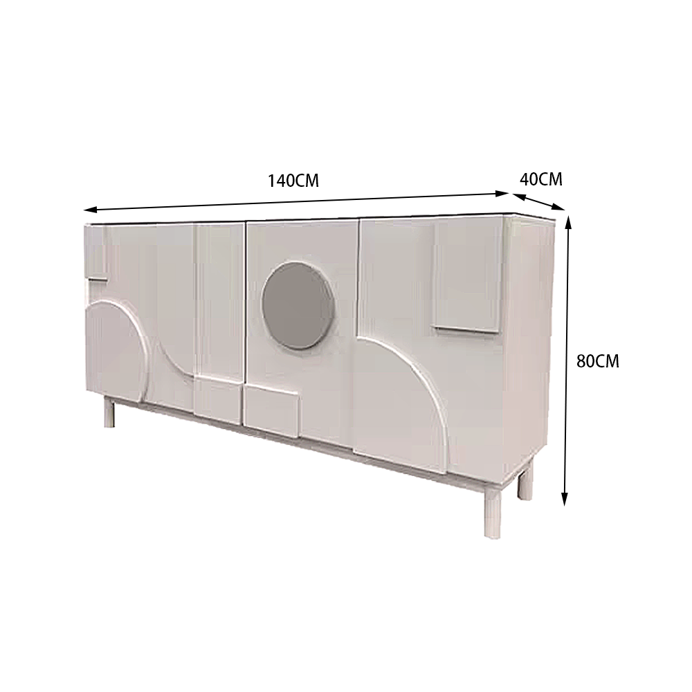 LUXORA SC1038 140/160CM Light Luxury Ultra-Crystal Countertop Dining Sideboard