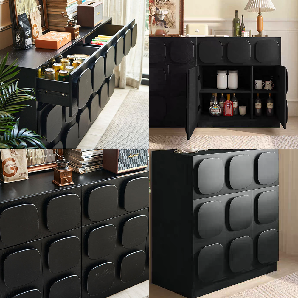 LUXORA SC1040 87CM Light Luxury Style Combination Sideboard