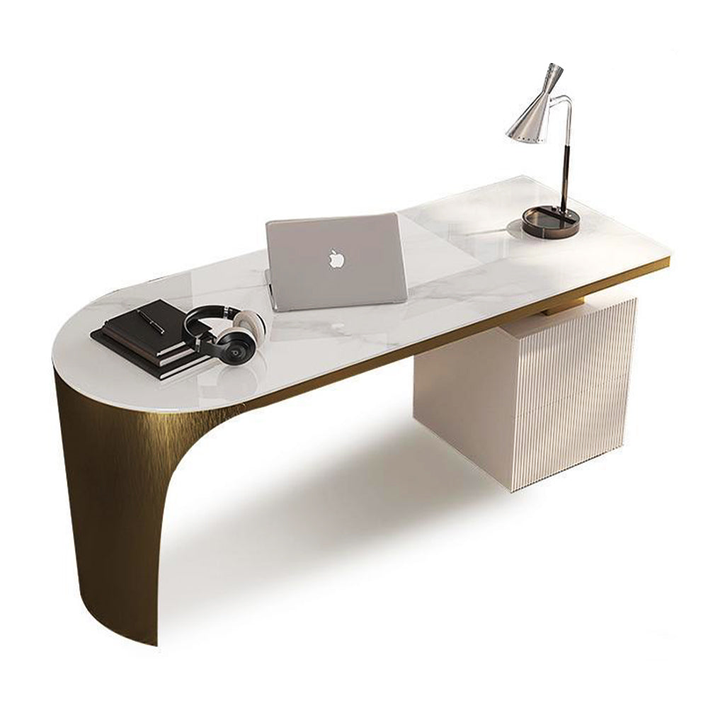 LUXORA WD1035 140/160/180cm Minimalist Style Sintered Stone Desk