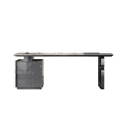 LUXORA WD1038 140/180cm Length Office Desk 6mm Thick Sintered Stone Tabletop