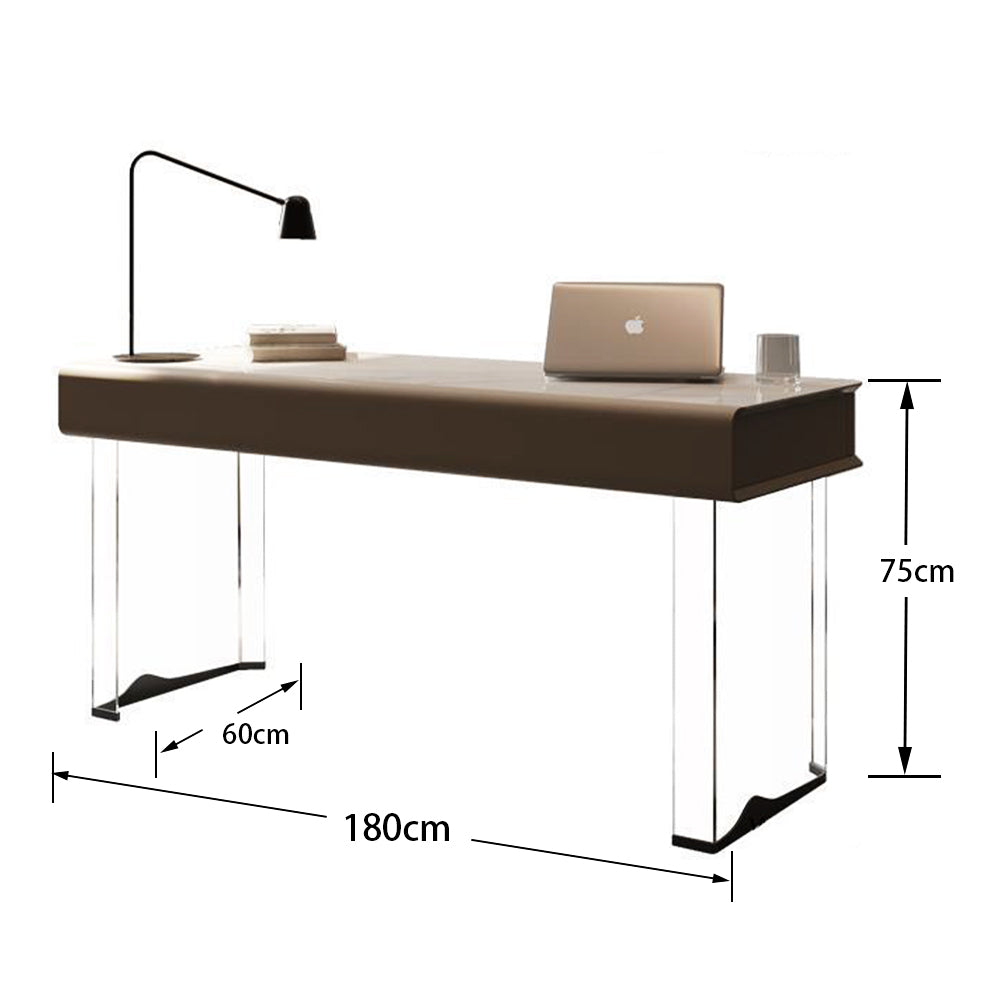 LUXORA WD1055 140/160/180cm Minimalist Style Sintered Stone Desk