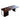 LUXORA WD1060 140/160/180/200cm Light Luxury Style Smoked-Colored Solid Wood Desk