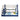 LUXURY 120/135/150/180cm Solid Wood Frame Bunk Bed Ladder Cabinet - Blue