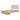LIVARA 430 Queen Bed Frame Solid & Veneer Ash Wood with Upholstered Headboard and Under Bed Drawers Minimalist Scandinavian Style Natural Finish