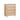 LIVARA 440 4-Drawer Tallboy, Premium Ash Veneer, Grooved Detailing, Modern Minimalist Design, Durable Structure - Natural Finish