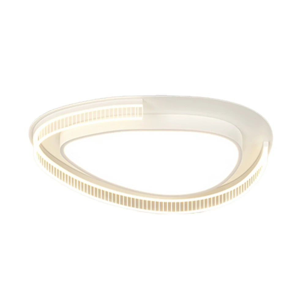 LIVARA 108W Ceiling Light with Full-Spectrum Eye-Protection LED, Three-Color Dimmable Lighting & PMMA Soft Diffuser Iron Body Design - White