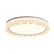 LIVARA 80W Pendant Light with Full-Spectrum Eye-Protection LED, Three-Color Dimmable Lighting & Die-Cast Iron Body with PMMA Diffuser - White