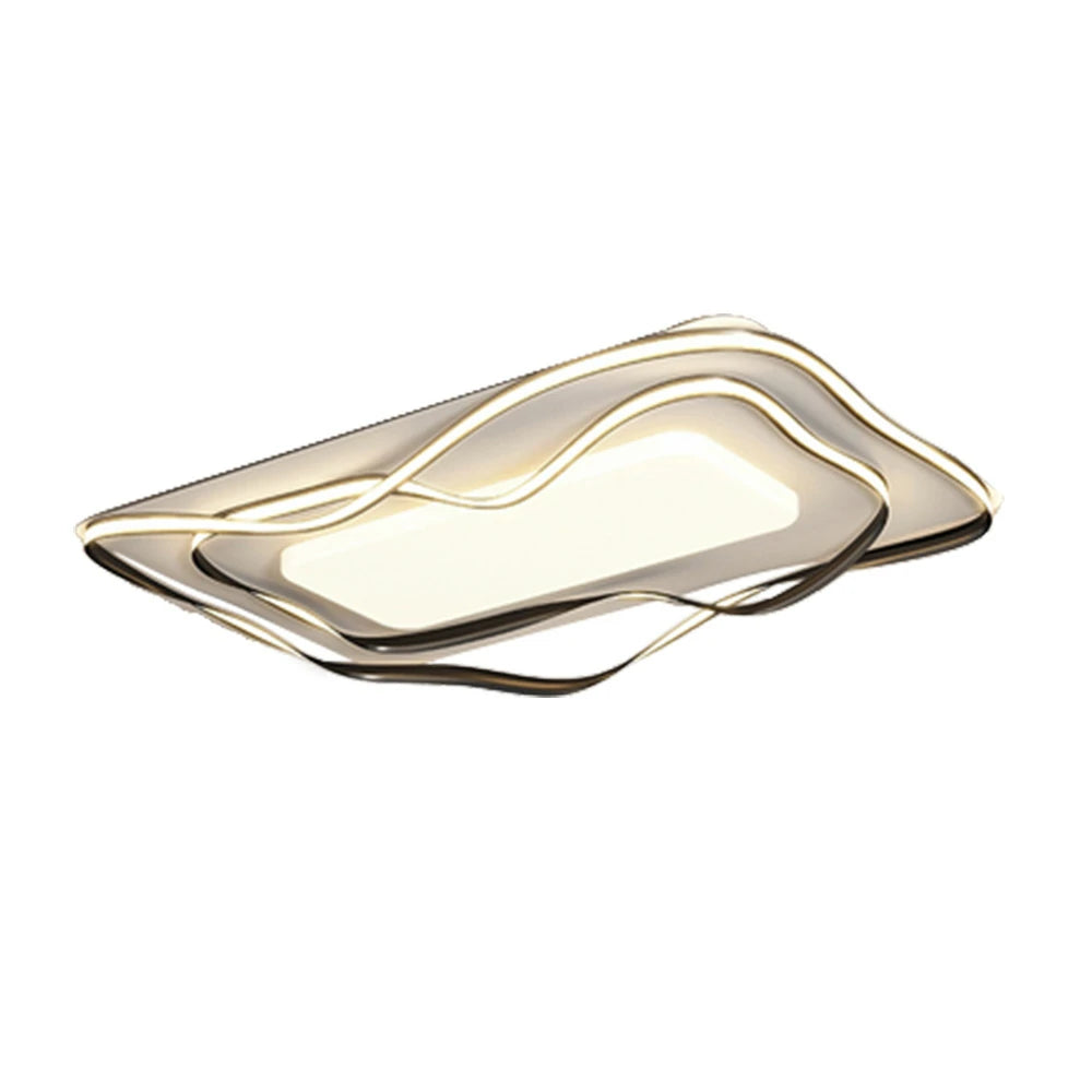 LIVARA 236W Ceiling Light with 360° Surround Illumination, Full-Spectrum Eye-Comfort LED & Anti-Rust Metal Frame - Black