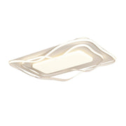 LIVARA 236W Ceiling Light with 360° Surround Illumination, Full-Spectrum Eye-Comfort LED & Anti-Rust Metal Frame - White