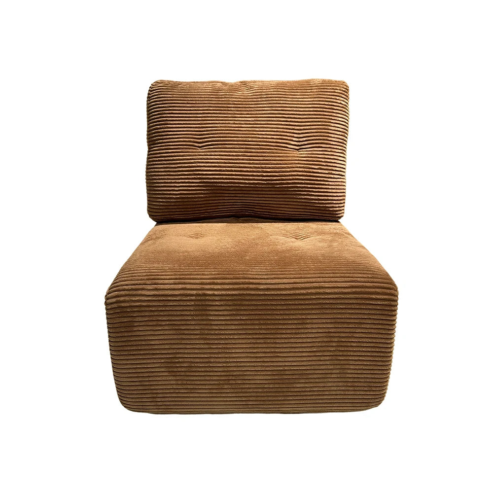 LIVARA B317A Single Sofa Compressible Packaging Quick Rebound Cushion High Density Foam Core Space Saving Design