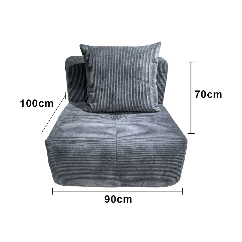 LIVARA B315A Sofa Compressible Packaging Quick Rebound Cushion High Density Foam Core Space Saving Design