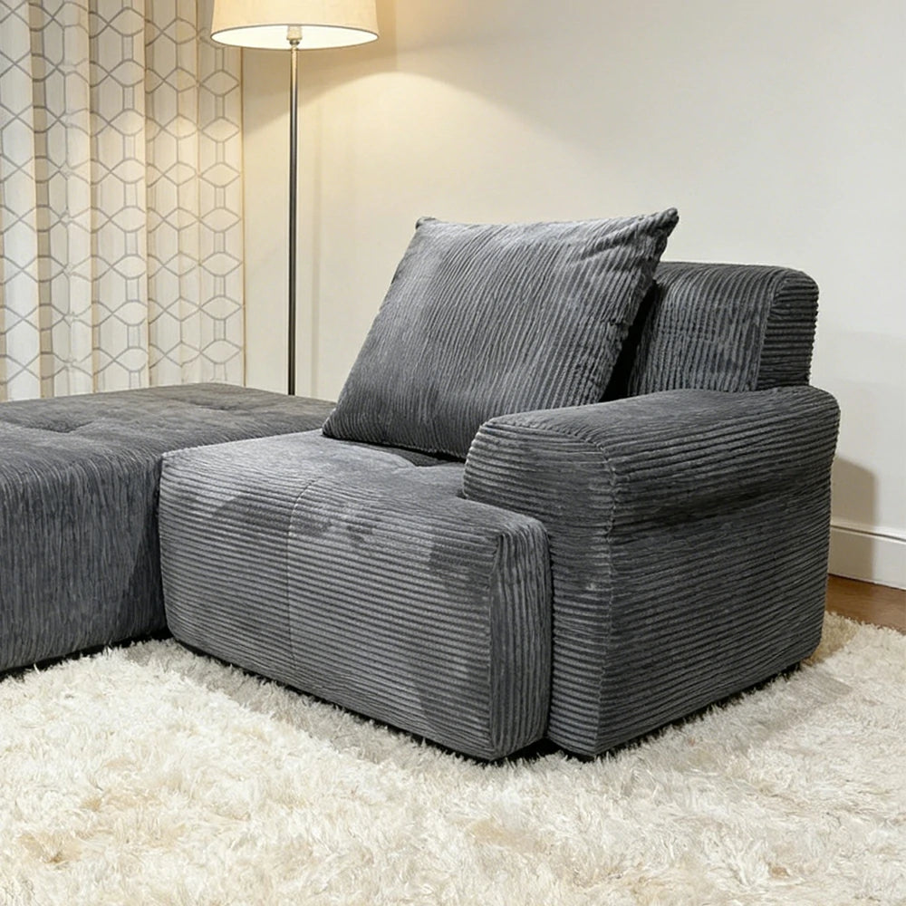 LIVARA B315B Sofa Compressible Packaging Quick Rebound Cushion High Density Foam Core Space Saving Design