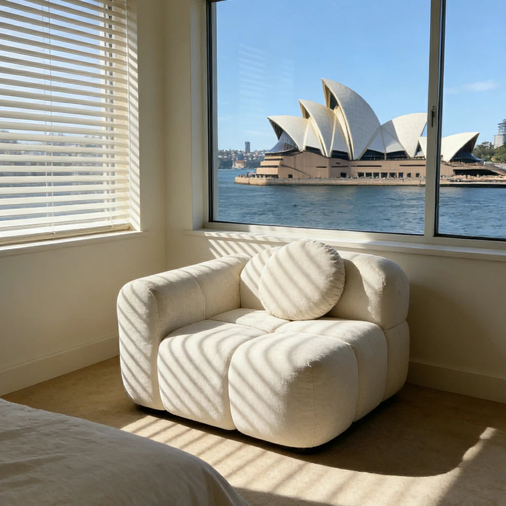 LIVARA B314A Sofa Compressible Packaging Quick Rebound Cushion High Density Foam Core Space Saving Design