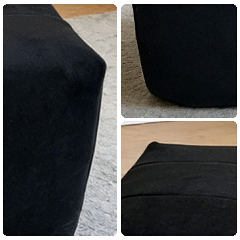 LIVARA B312 Ottoman Compressible Packaging Quick Rebound Cushion High Density Foam Core Space Saving Design