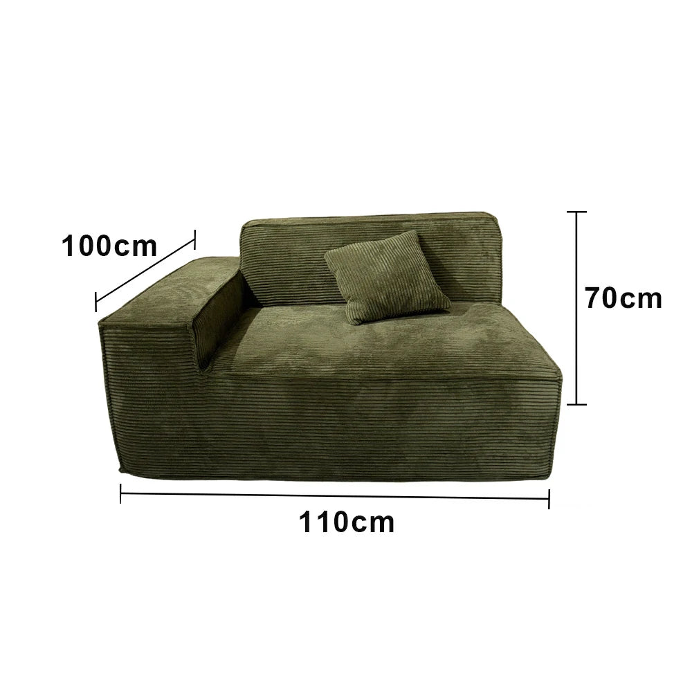 LIVARA B310B Sofa Compressible Packaging Quick Rebound Cushion High Density Foam Core Space Saving Design