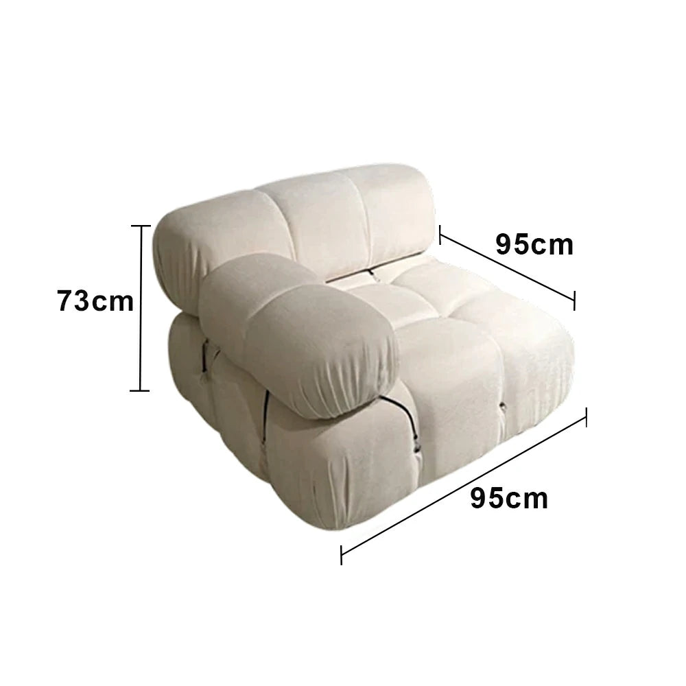 LIVARA B304C Sofa Compressible Packaging Quick Rebound Cushion High Density Foam Core Space Saving Design