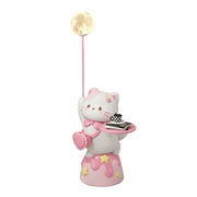 LIVARA Sweet Cat Floor Lamp with Built-In Tray - Resin & Soft PVC Material, Stable Base, Decorative Storage Design