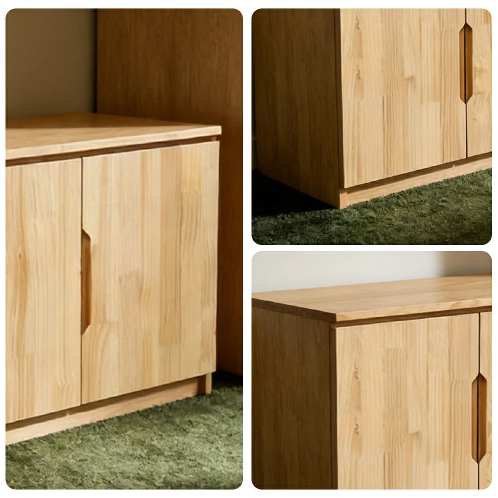 LIVARA 120/140cm Top Cabinet - Spacious Internal Storage with Solid Wood Construction, Soft-Close Hinges & Integrated Handles