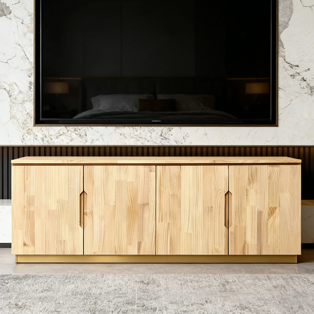 LIVARA 160/180cm Top Cabinet - Spacious Internal Storage with Solid Wood Construction, Soft-Close Hinges & Integrated Handles