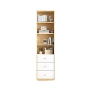 LIVARA 3-Drawer Storage Cabinet - Solid Wood Frame with Open & Enclosed Shelving, Soft-Close Doors & Modern Design