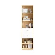 LIVARA 3-Drawer Cabinet - Solid Wood Construction with Tiered Display Shelves, Concealed Storage & Smooth-Close Hardware
