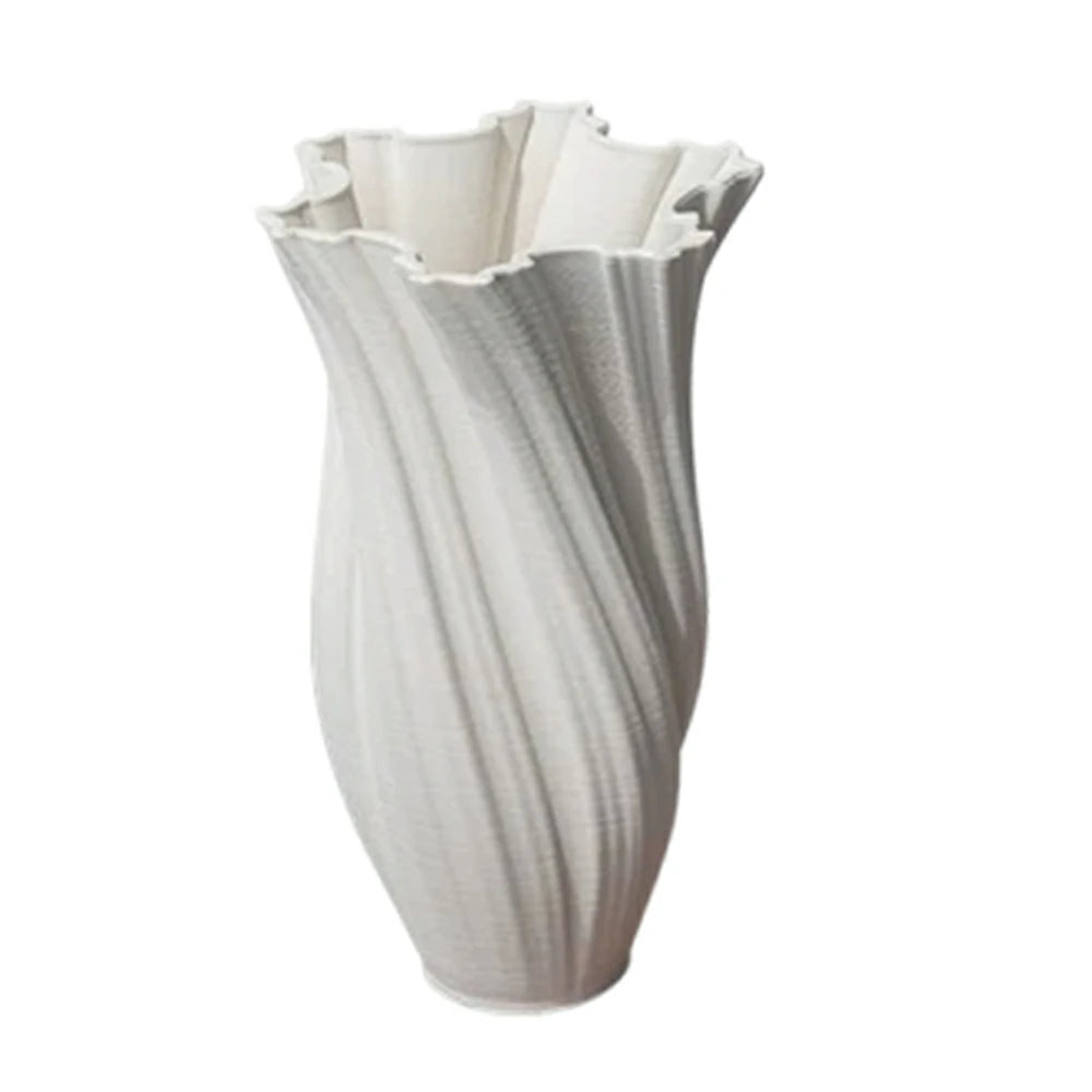 LIVARA Ceramic Vase Decor Display Matte Ceramic Handcrafted Stone Texture Artistic Design