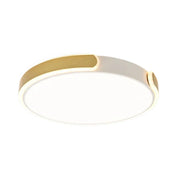 LIVARA LED Ceiling Light 32/52/62cm Three-Color Dimmable 28W/48W/58W Modern Round Flush Mount Lamp Eye-Protective & Minimalist Design - Gold