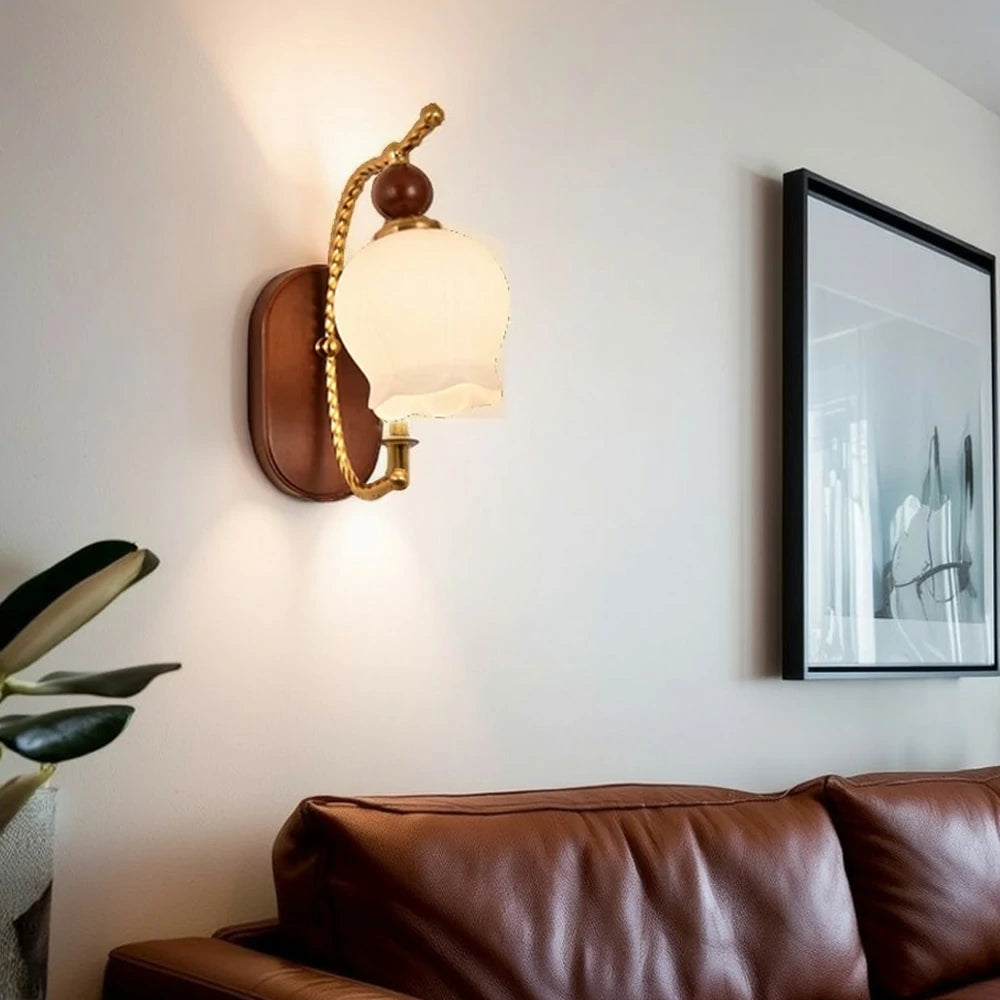 LIVARA 12W Romantic Chime LED Wall Lamp Three-Color Dimmable Eye-Protection Light Modern Decorative Design