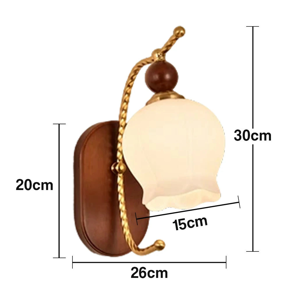 LIVARA 12W Romantic Chime LED Wall Lamp Three-Color Dimmable Eye-Protection Light Modern Decorative Design